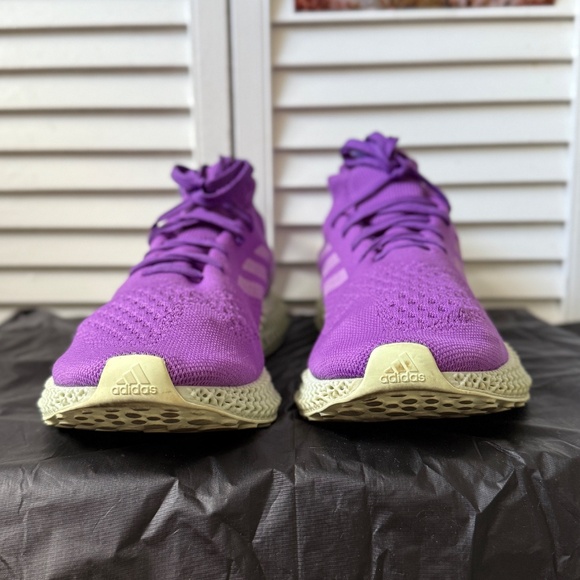 Adidas X Pharrell HU 4D Runner \'Active Purple\' main image 4